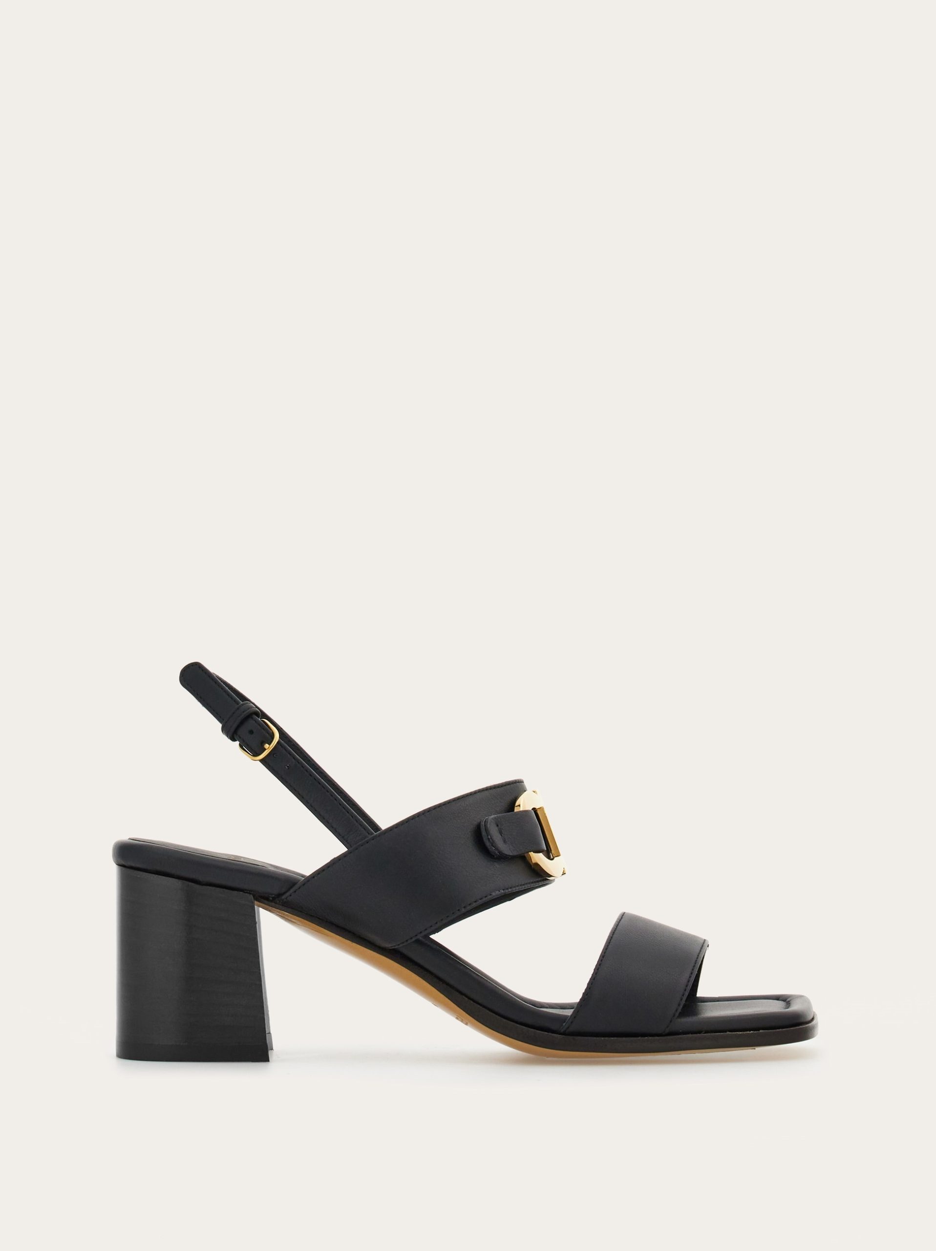 Ferragamo Sandal with Gancini ornament - Image 1